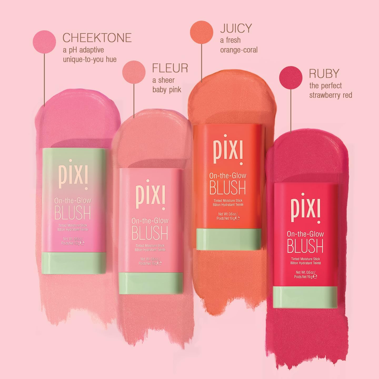 رژگونه استیکی Pixi رنگ CheekTone