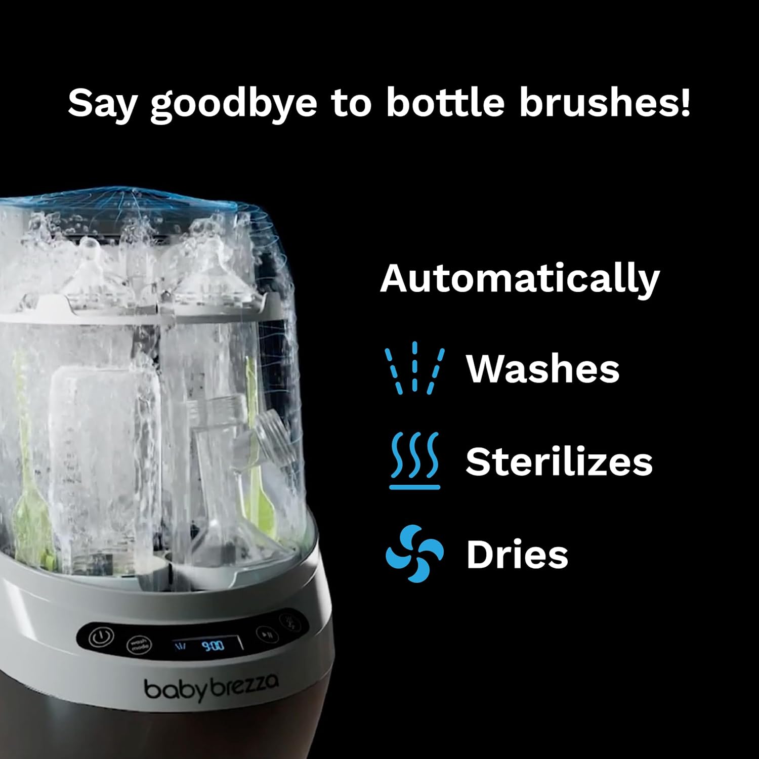 دستگاه شیشه شیرشوی Baby Brezza