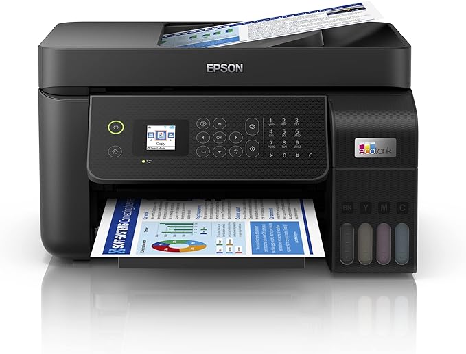 پرینتر چندکاره جوهرافشان اپسون مدل Epson L5290 Black WiFi