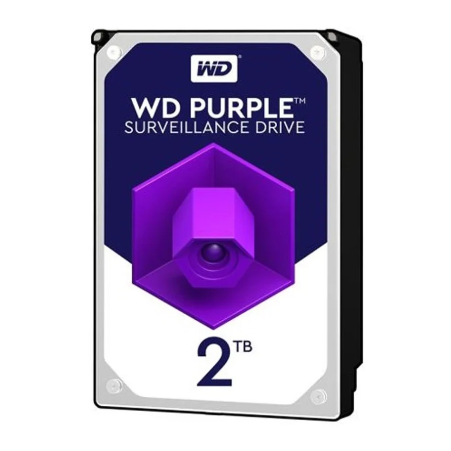 هارد اینترنال 3.5 اینچ وسترن دیجیتال Western Digital Purple 2TB 64MB 5400RPM HDD