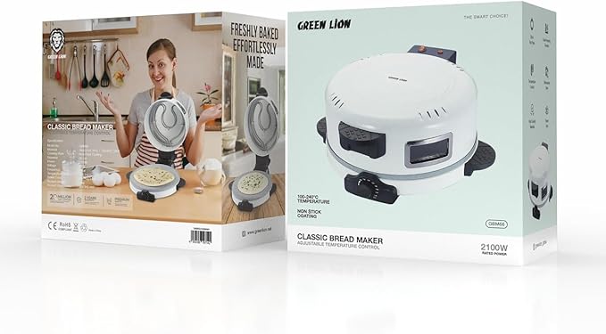 نان‌پز کلاسیک Green Lion مدل ‎GNBRE2100W