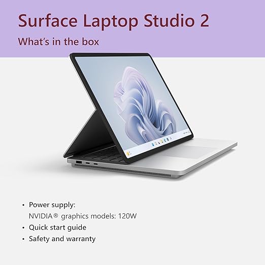 لپ تاپ  Microsoft مایکروسافت 14.4 اینچی مدل Surface Studio 2 i7 13700H 32GB 1TB RTX2000