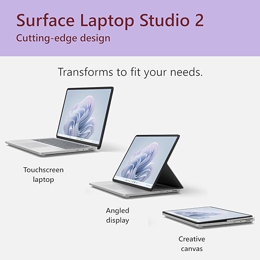 لپ تاپ  Microsoft مایکروسافت 14.4 اینچی مدل Surface Studio 2 i7 13700H 32GB 1TB RTX2000