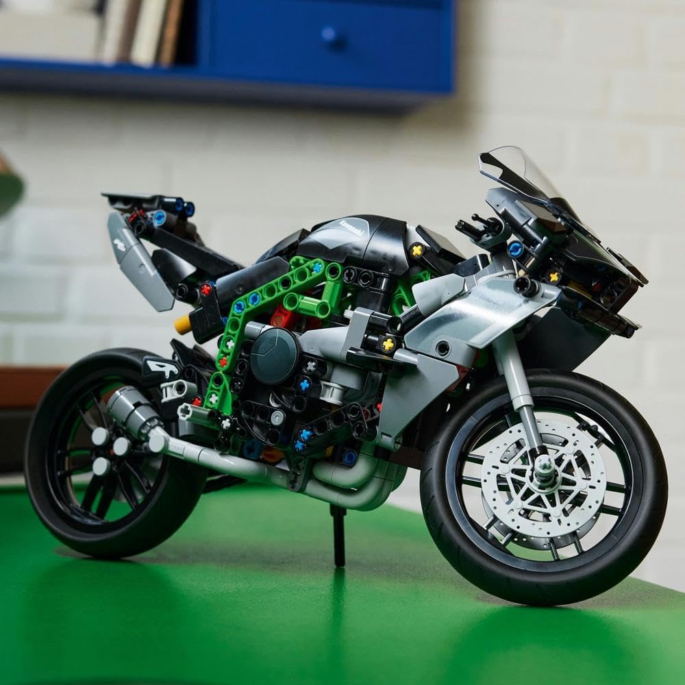 لگو  سری تکنیک مدل Motorcycle  Kawasaki Ninja کد 42170
