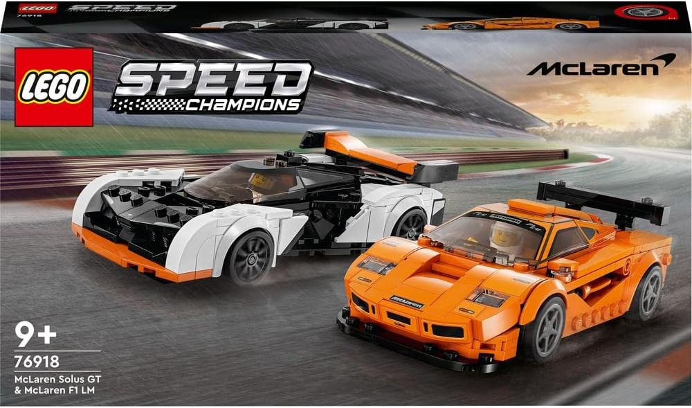 لگو سری اسپید Speed مدل McLaren Solus GT & McLaren F1 کد 76918