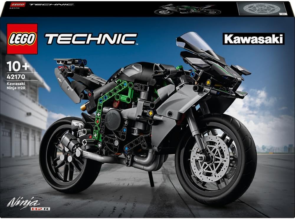 لگو  سری تکنیک مدل Motorcycle  Kawasaki Ninja کد 42170