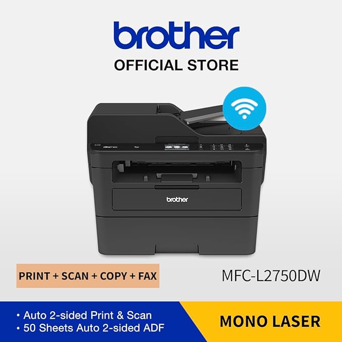 پرینتر Brother مدل MFC-L2750DW لیزری چندکاره