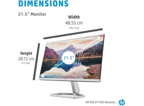 مانیتور 21.5 اینچی HP اچ پی مدل HP M22f Monitor