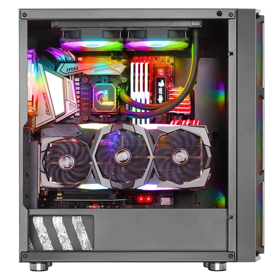 کیس گیمینگ گرین مدل GRIFFIN G6
