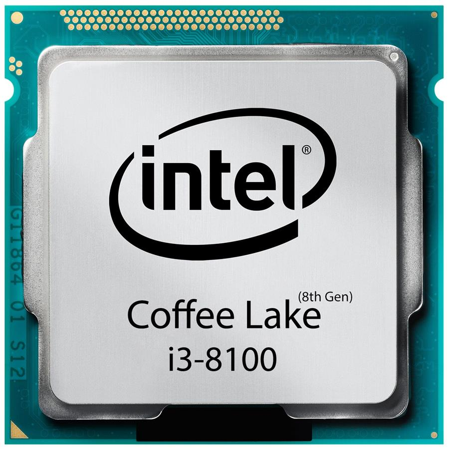 پردازنده تری اینتل مدل Core i3-8100 با فرکانس 3.6 گیگاهرتز