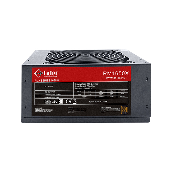 پاور فاطر مدل RM1650X با توان 1650 وات