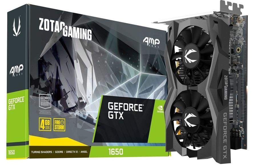 کارت گرافیک زوتک مدل GAMING GeForce GTX 1650 AMP Core GDDR6 حافظه 4 گیگابایت
