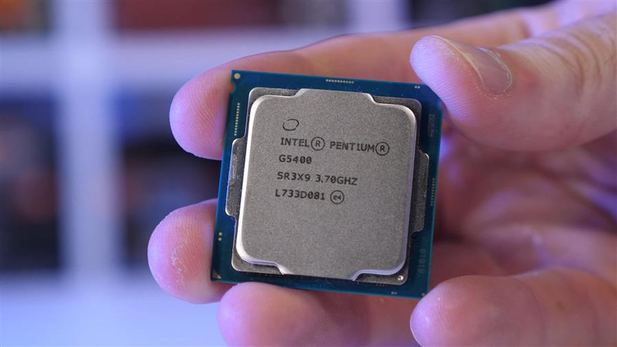 سی پی یو اینتل مدل Pentium Gold G5400 با فرکانس 3.7 گیگاهرتز