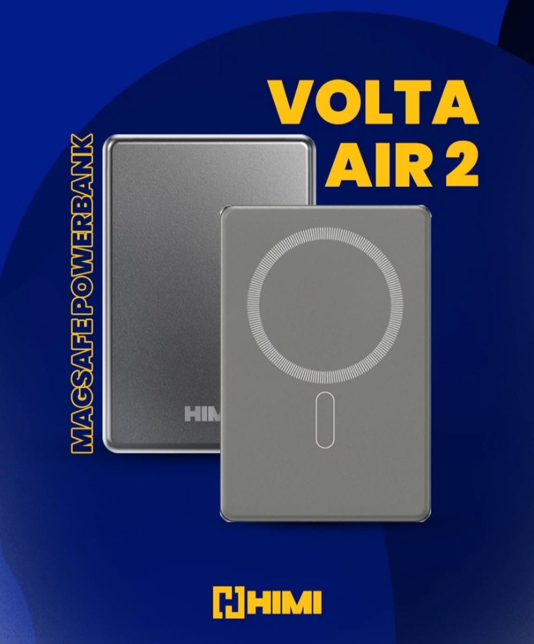 پاوربانک مگنتی ۱0000 میلی آمپر هیمی مدل Volta Air 2