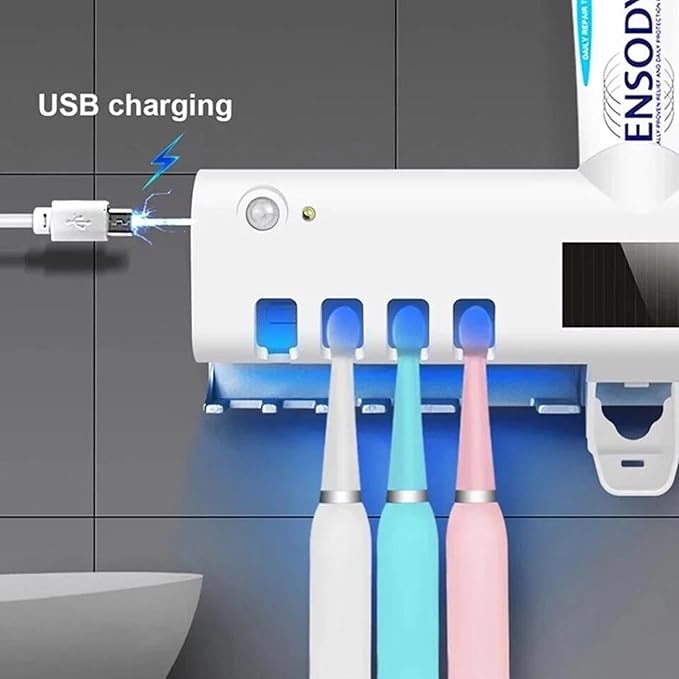 استریل کننده مسواک UV با پایه هوشمندZUNYSHA