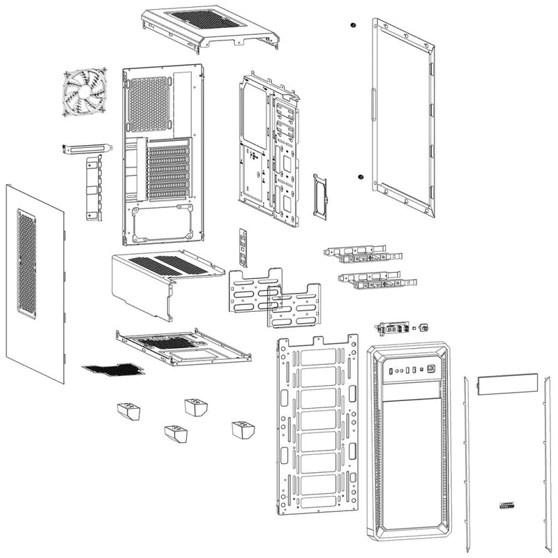 کیس Green مدل PARS EVO