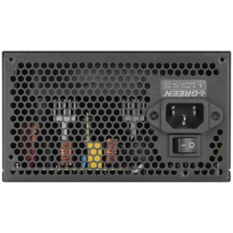 منبع تغذیه کامپیوتر گرین GP500A-ECO Rev 3.1 80 Plus White توان 500 وات