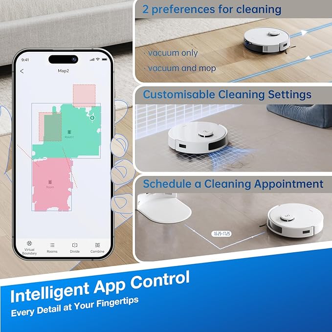 جاروبرقی رباتیک ECOVACS Deebot N20 Pro