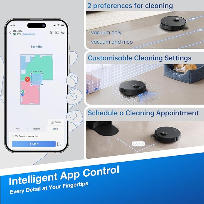 جاروبرقی رباتیک ECOVACS Deebot N20 Pro