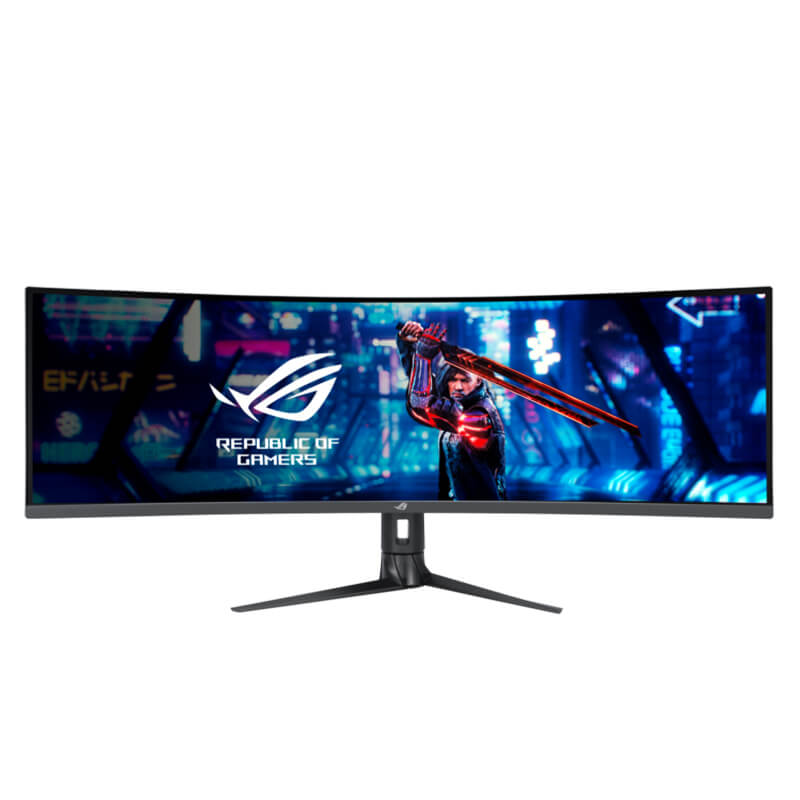 مانیتور ASUS ایسوس 49 اینچ خمیده مدل ROG Strix xg49wcr