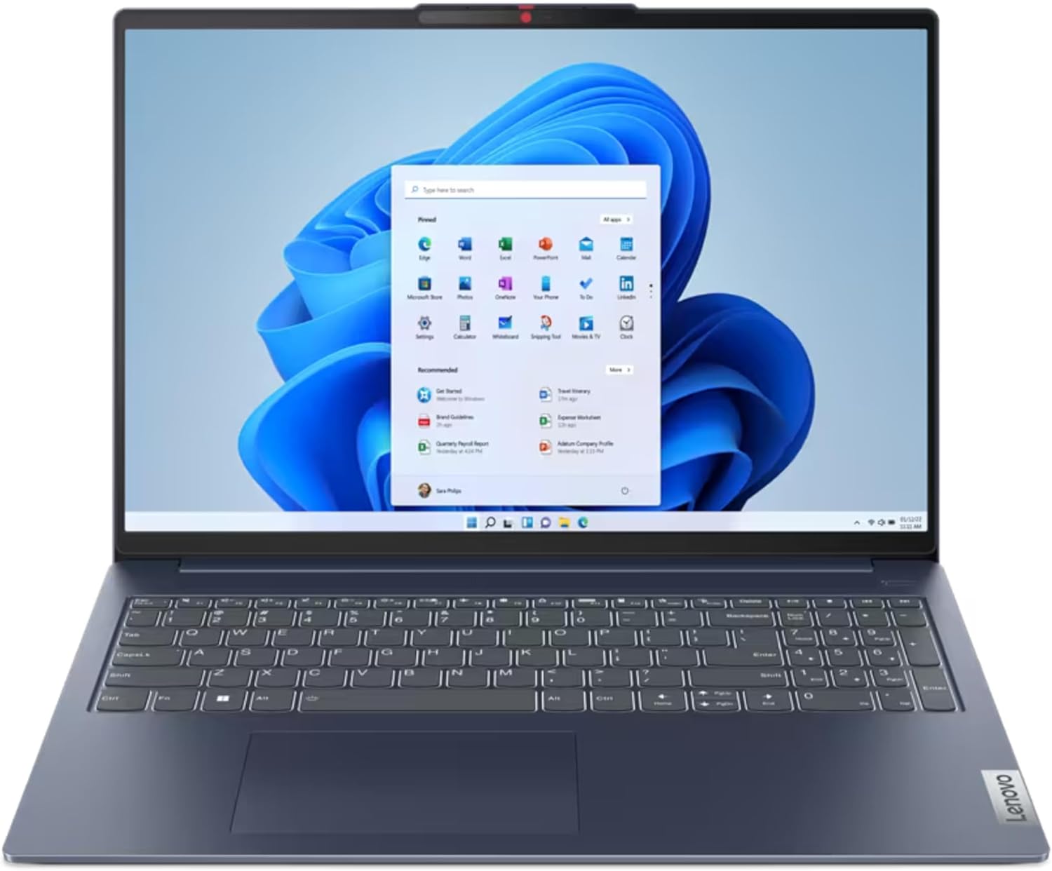 لپ تاپ Lenovo  لنوو 15.6 اینچی مدل IdeaPad Slim 3 R7 7730U 8GB 512GB