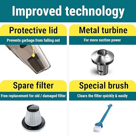 جاروبرقی دستی خودروقابل حملPower Practical