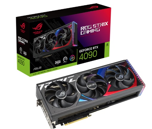 کارت گرافیک ASUS ایسوس مدل ROG Strix GeForce RTX 4090 با حافظه 24 گیگابایت