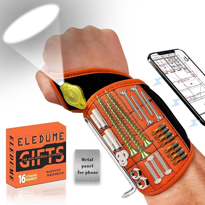 مچ‌بند مغناطیسی با چراغ‌قوه Eledume