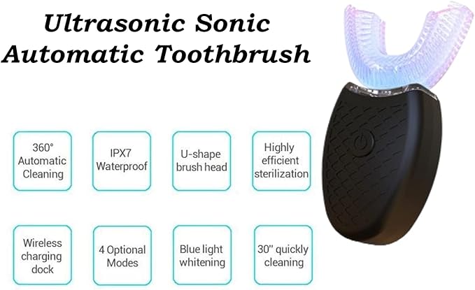 مسواک برقی سونیک U شکل بزرگسالTARSHYRY