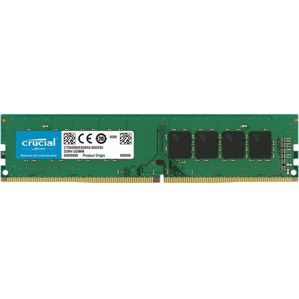 رم کامپیوتر کروشیال تک کاناله 16 گیگابایت با فرکانس 2666MHz
