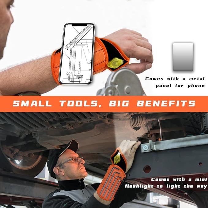 مچ‌بند مغناطیسی با چراغ‌قوه Eledume