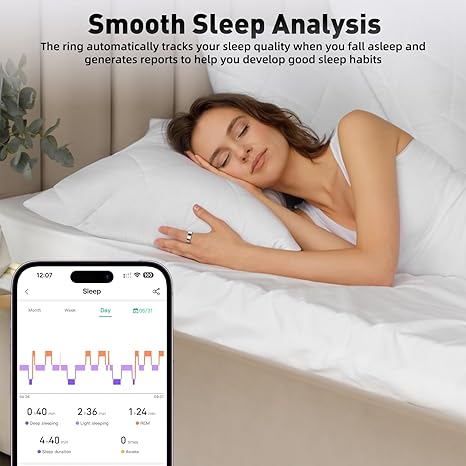 حلقه هوشمند سلامت مدل SARUNN ER سایز ۷