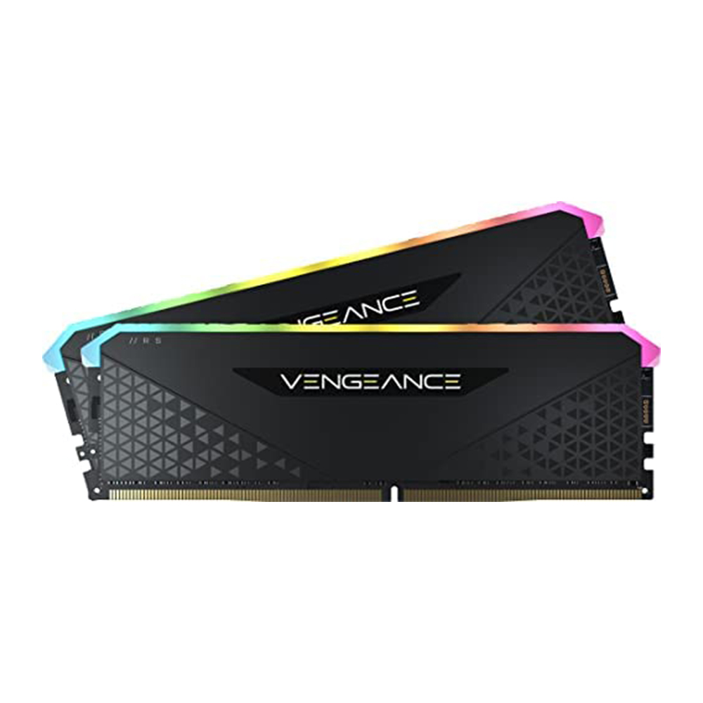 رم دو کاناله corsair  کرسیر مدل VENGEANCE RGB RS با حافظه 16 گیگابایت و فرکانس 3600 مگاهرتز