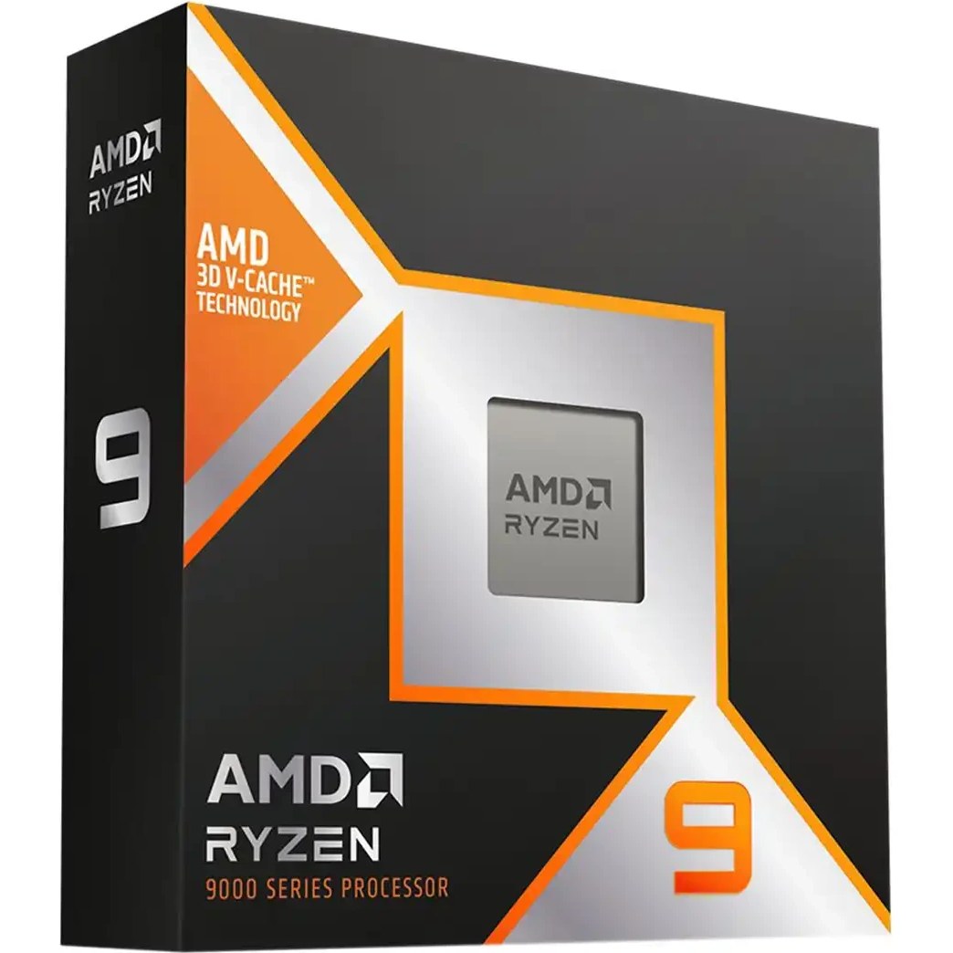 پردازنده ای ام دی Ryzen 9 9950X3D ۱۶ هسته‌ای با سوکت AM5