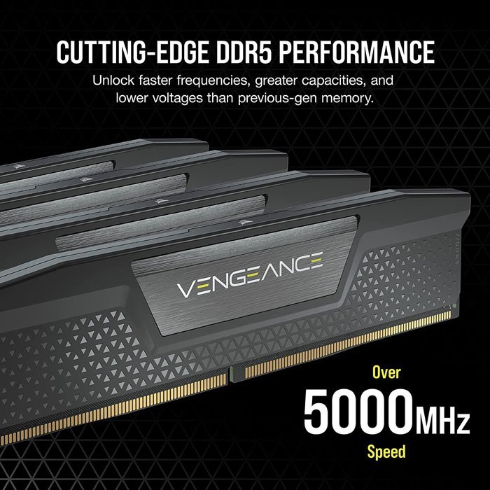 رم کامپیوتر Corsair Vengeance 16GB DDR5 5200MHz CL40 Single