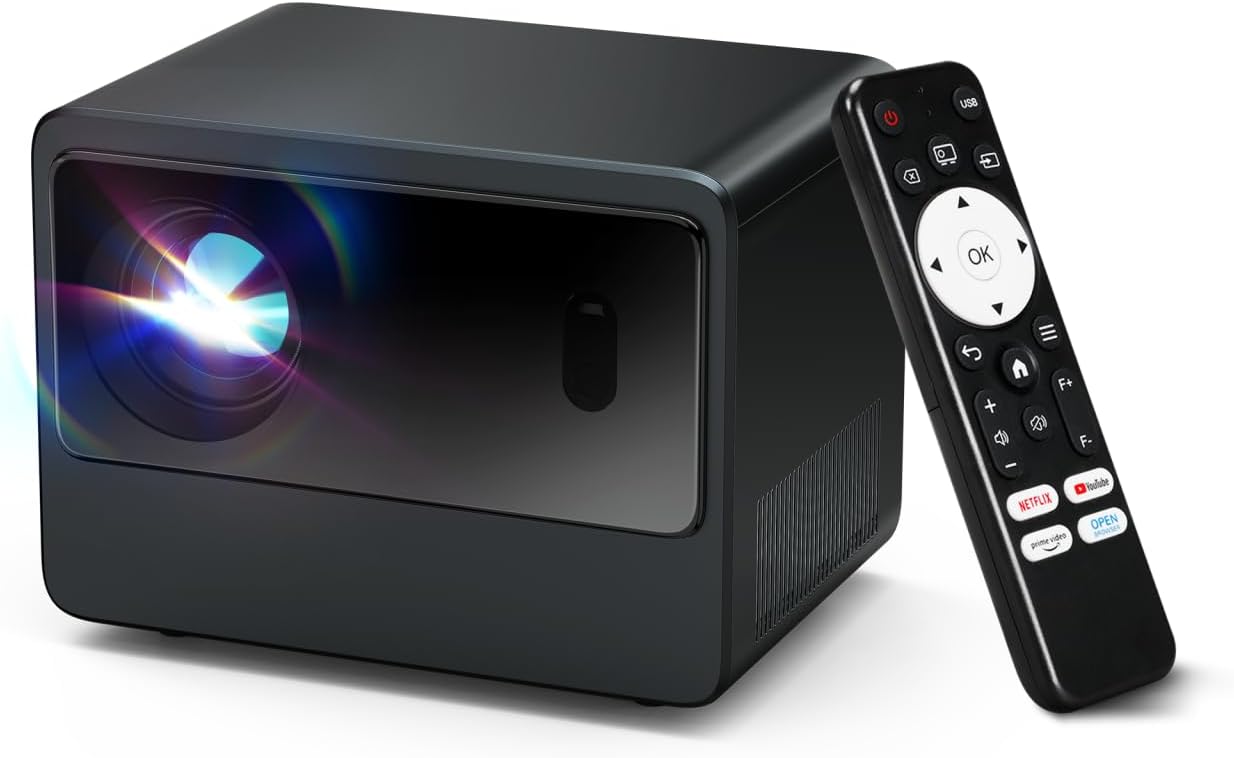 ویدئو پروژکتور مینی Bietrun با Wi-Fi 6 و بلوتوث سری ‎K11