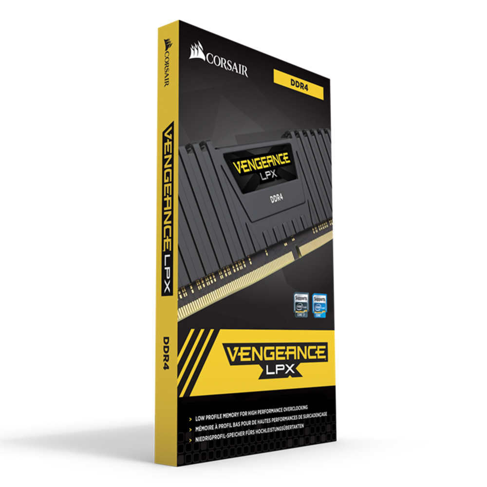 رم Corsair کرسیر مدل Vengeance LPX حافظه 16 گیگابایت  فرکانس 3200 مگاهرتز