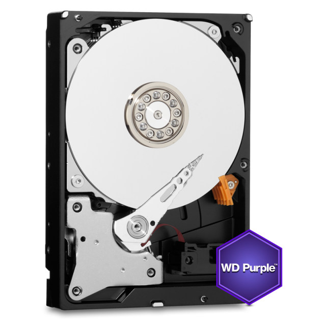 هارددیسک اینترنال وسترن دیجیتال مدل Purple WD10EJRX ظرفیت 1 ترابایت