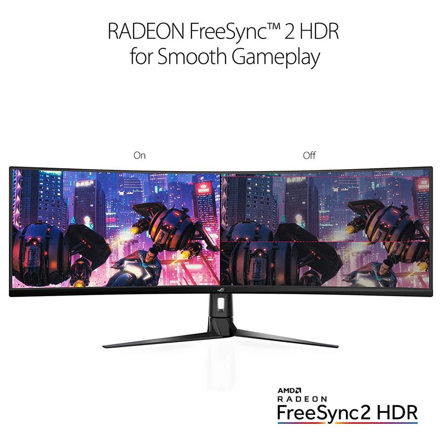 مانیتور خمیده گیمینگ 49 اینچ ایسوس سری ROG Strix XG49VQ 49