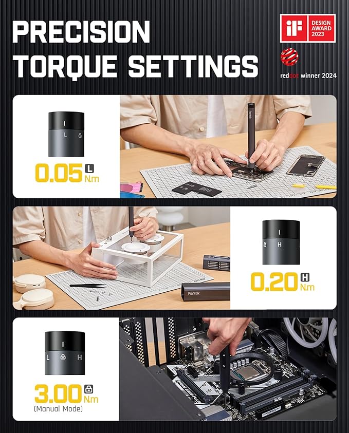 پیچ‌گوشتی برقی Fanttik