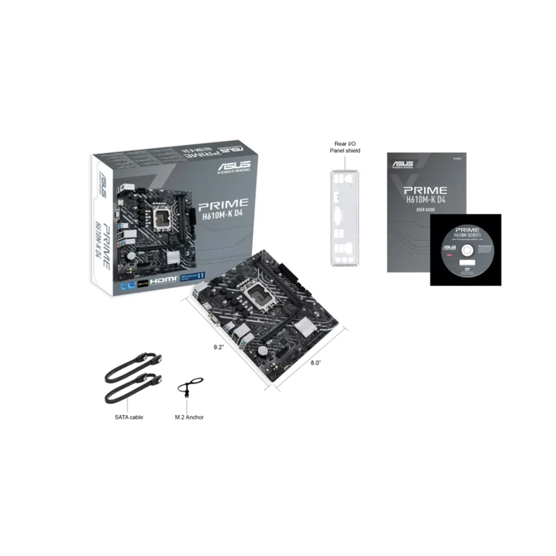 مادربرد ایسوس Prime H610M-K D4 DDR4