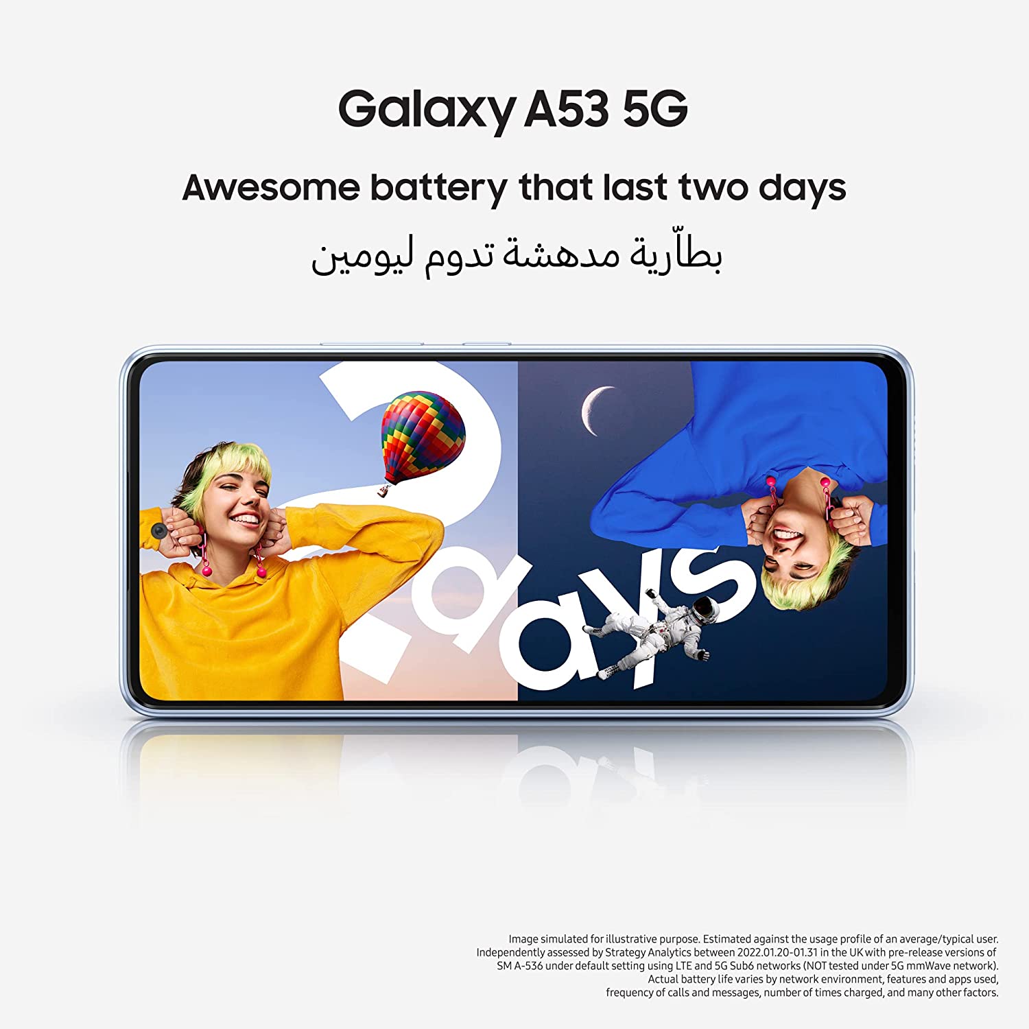 گوشی موبایل Samsung سامسونگ مدل Galaxy A53 5G دوسیم کارت ظرفیت 256 گیگابایت و رم 8 گیگابایت [ویتنام-هند]