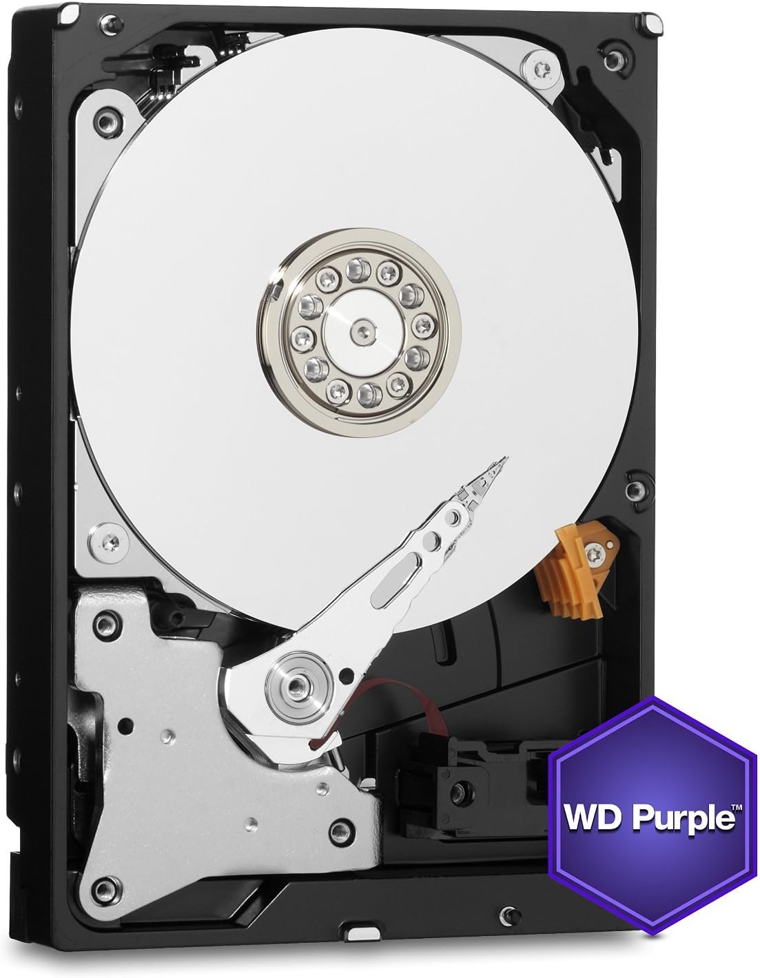 هارد اینترنال 3.5 اینچ وسترن دیجیتال Western Digital Purple 2TB 64MB 5400RPM HDD