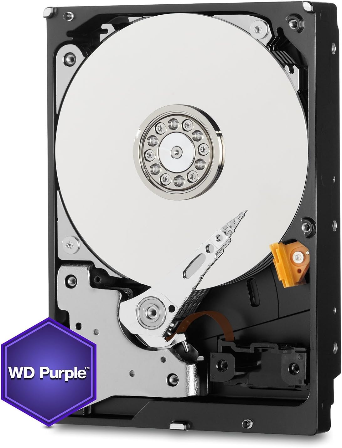 هارد اینترنال 3.5 اینچ وسترن دیجیتال Western Digital Purple 2TB 64MB 5400RPM HDD