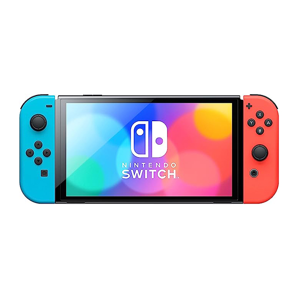 کنسول بازی Nintendo نینتندو مدل (OLED Model) - Neon Red & Neon Blue Joy Con