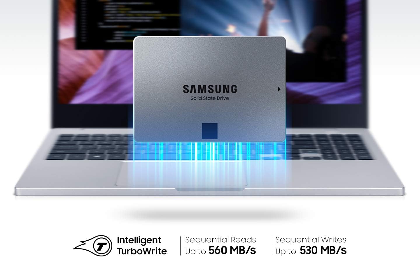 اس اس دی سامسونگ Samsung 870 QVO 2TB SATA III 2.5 Inch SSD