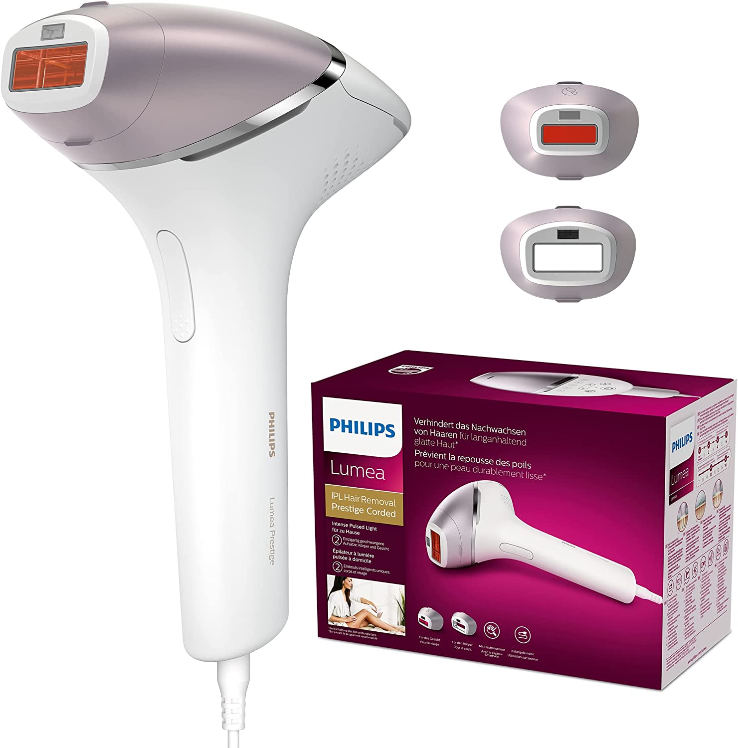 دستگاه لیزر موهای زائد Philips مدل Lumea IPL Prestige BRI944/00