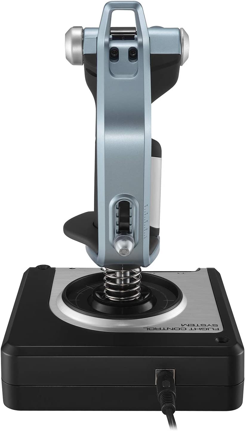فرمان شبیه ساز پرواز  logitech لاجیتک مدل G Saitek X52