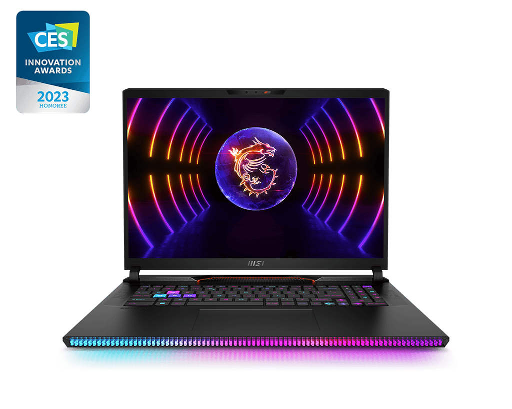 لپ تاپ گیمینگ ام اس ای مدل MSI Raider GE78HX 13VH 2023 2K 240HZ پردازنده core i9 13950HX هارد 2TB SSD رم 32GB گرافیک RTX 4080 12GB GDDR6