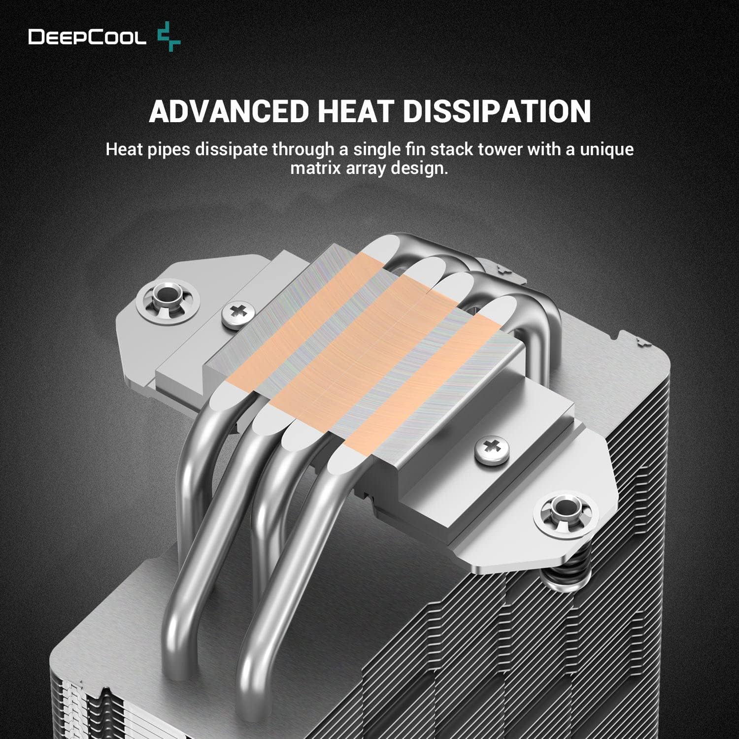 خنک کننده پردازنده دیپ کول DeepCool AK400 120mm